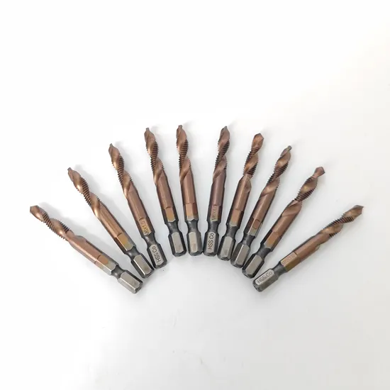 Combined Drill and Tap with HSS Co Coating